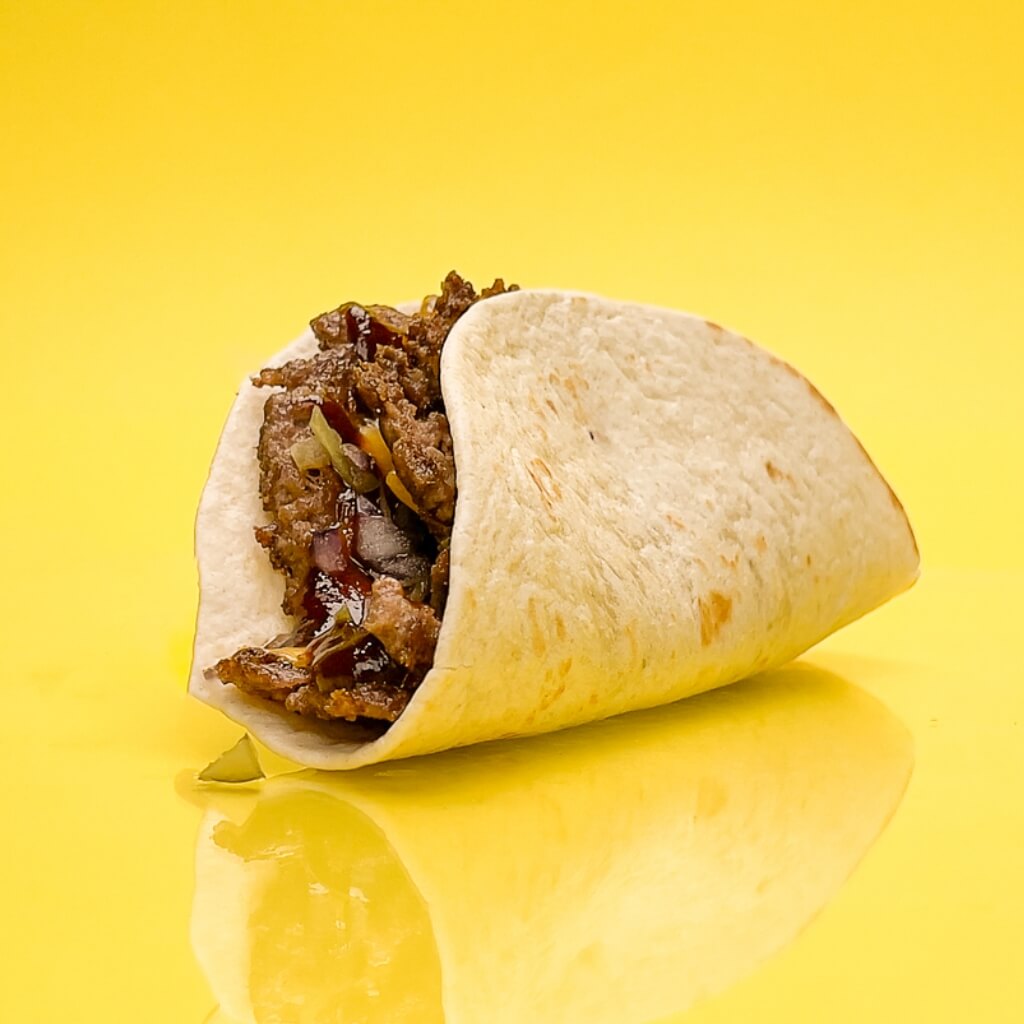 Savers BBQ Smash Taco
